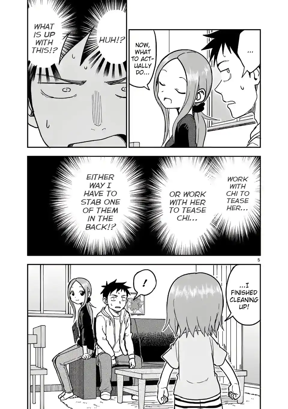 Karakai Jouzu no (Moto) Takagi-san Chapter 133 5